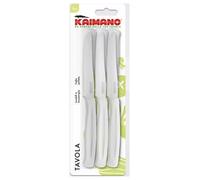 COLTELLI 6 PEZZI DA TAVOLO KAIMANO DINAMIK BIANCHI