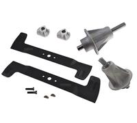 Set coltelli + supporto 122 cm per Alpina Brill Castel Garden Iseki Stiga Sol...
