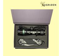 SET COLTELLO DA TASCA E TORCIA A LED - AUSONIA - CONFEZIONE REGALO