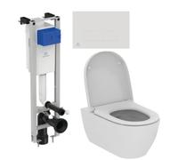 Set combi-Pack set con copriwater Ideal Standard i.Life O T572501, modulo di installazione Ideal Standard Prosys E233267, R0121AC