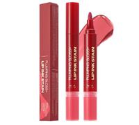 Set combinato con olio e fodera per labbra - rivestimento per labbra a doppia testa | Combo idratante 'olio di labra | Cosmetici per il trucco della bellezza per ragazze, donne, moglie, sorella