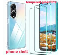 Set combinato da 3 pezzi, 2 pellicole protettive per schermo, 1 custodia per telefono, compatibile con Moto G52/E32/E22i/Edge 30 Neo/Moto G82/Moto G10/G45/Moto E6s/E30/G20/E30/E14/G24 POWER/G30/E40/G3