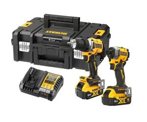 Set combinato Dewalt 18V XR DCF850+DCD800 2x5 Ah DCK2051P2T