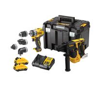 Set combinato di batterie Dewalt DCH072+DCD703, 12V XR, Li-Ion 2x3.0Ah, DCK2101L2T