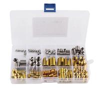 Set combinato di inserti scanalati a filettatura autotarante e inserti a filo in acciaio, kit di strumenti per la riparazione di filettature con elevata resistenza alle vibrazioni