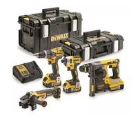 Set combinato di utensili a batteria DeWALT 18V DCK422P3