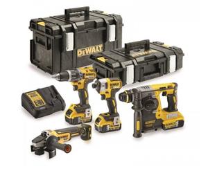 Set combinato di utensili a batteria DeWALT 18V DCK422P3