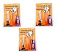 Set combinato di utensili da 4 pezzi coltello, chiave e cacciavite a cricchet...