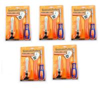 Set combinato di utensili da 4 pezzi coltello, chiave e cacciavite a cricchet...
