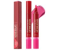Set Combinato Olio Labbra E Delineatore Trucco Idratante Nutriente A Lunga