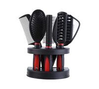 Set compatto a specchio e pettine accessori per la toelettatura per donne che cercano stili e convenienza nei viaggi quotidiani o in viaggio pettine per capelli a denti lisci