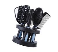 Set compatto a specchio e pettine accessori per la toelettatura per donne che cercano stili e convenienza nei viaggi quotidiani o in viaggio pettine per capelli a denti lisci