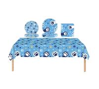 Set Compleanno Stoviglie per Feste Paw Decorazioni per Dog Forniture per Feste