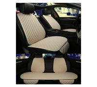 Set completi coprisedili auto Coprisedile Auto Cuscino Sedile 5 Posti Per MG ZS GT HS RX5 MG5 MG6 Coprisedili(BEIGE)