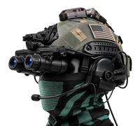 Set Completo 10-in-1 Di Equipaggiamento Russo, Casco Tattico FAST Bump | Kit Casco Airsoft Multifunzionale Regolabile e Resistente Per Cosplay, Paintball e CQB