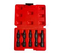 Set completo 10 pezzi estrattore viti per rimuovere viti rotte dadi e bulloni
