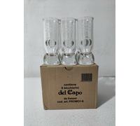 Set Completo 6 Bicchieri di Vetro Liquore Alle Erbe Di Calabria Amaro Del Capo