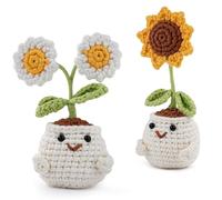 Set completo Amigurumi Starter Kit per Principianti con Daisy Girasole Crochet Tutorial Regali