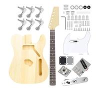 Set Completo Assemblato Fai-da-te Di Chitarra Elettrica Assemblata A Mano Chitarra Elettrica In Tiglio Principiante Che Suona La Chitarra In Legno
