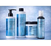 Set Completo Capelli Ricci e Ondulati, Shampoo Anticrespo 1000ml, Maschera Elasticizzante Olio d'Oliva 1000ml, Definitore Riccioli 200ml, Mousse Soft Multivitamin 300ml