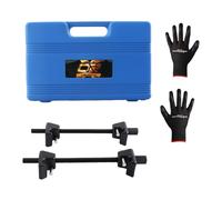 Set Completo Compressore Per Molle 300mm Kit Professionale Con Valigetta new