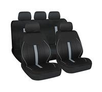 Speed, set fodere coordinate - Nero/Grigio sedili auto