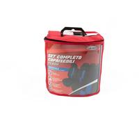 Set completo coprisedili Flash auto universale airbag nero blu START