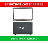 SET COMPLETO COVER SCHERMO + CERNIERE PER HP PAVILION 15-R NERO OPACO