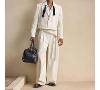 Set completo da uomo di colore unito, adatto per l'ufficio, composto da blazer e pantaloni, ideale per feste di Natale, banchetti, occasioni formali, regalo per il fidanzato, matrimonio L,M,S,XLColore