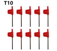 Set completo di 10 chiavi per cacciavite per torx per lavori di riparazione sf