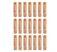 Set completo di 21 ugelli per saldatura MIG per 15AK, con punte in rame nelle dimensioni 0 8 mm, 1 mm e 1 2 mm