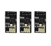 Set completo di 3 moduli WiFi per porta seriale ESP8266 per ESP01 e per ESP01S, design compatto (ESP-01)
