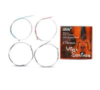 Set Completo di 4 Corde Viola in Nichel per Violino - Accessori per Strumenti Musicali - Full Size - Dimensioni Standard - Per Violini Professionali e Amatoriali