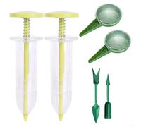 Set completo di 6 attrezzi per semina per una semina efficiente, progettato per un'esperienza facile da usare (giallo)