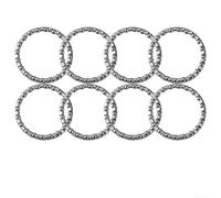 Set completo di 8 cuscinetti per forcella della forcella del movimento centrale della bici per la manutenzione e la sostituzione della bicicletta, adatto per mountain bike e bici da corsa (NO5)
