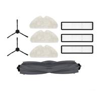 Set completo di accessori per Dreame D9 Max per GEN2 D9 Pro per aspirapolvere robot L10 Pro D10S, 9 pezzi con spazzola principale, spazzole laterali, panni mocio, filtri per una pulizia efficiente