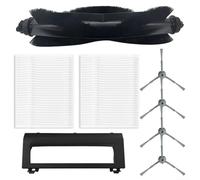 Set completo di accessori per Eufy L50 L60 4 spazzole laterali, 2 filtri, 1 spugna, 1 spazzola rotante per una pulizia efficace