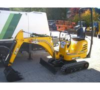 Set Completo Di Adesivi JCB 8010CTS Con Avviso Di Sicurezza
