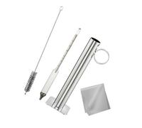 Set completo di attrezzature per idrometro per laboratori di formazione della birra include accessori per la produzione di melassa