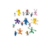 Set completo di blocchi da costruzione Full Crown Rainbow Friends con minifigure Monster Boy, giocattoli