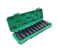 Set completo di boccole per chiave a scossa - manico a cricchetto e accessori, set di strumenti a antiurto per fai da te, elettricità e garage