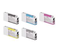 Set completo di cartucce d'inchiostro da 350 ml per Epson stylus pro 7700