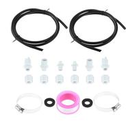 Set completo di collegamento sanitario per piscina, adattatore per valvole di ritegno, efficiente, attrezzatura per piscine che scorre d'acqua