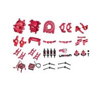 Set completo di competizione in alluminio per Traxxas 1/10 Ford GT 4-TEC 2.0 VXL BL-2S 4-TEC 3.0 Corvette 3.0 Toyota - Rosso