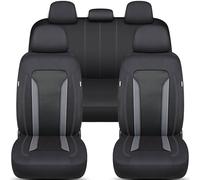 Set completo di coprisedili per BMW X6 G06 a partire dal 2019 in nero/grigio FT2