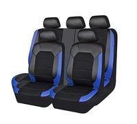 Set Completo di Coprisedili per Citroen C1 c1 Live/Feel/Millenium/Shine 5-Doors 2005-2022, Traspirante Antiscivolo Impermeabile Pelle Sedere Protezion,Blue