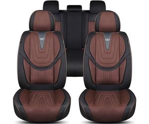 Set completo di coprisedili per Renault Austral dal 2022 in nero/marrone FM9