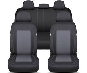 Set completo di coprisedili per Suzuki SX4 S-Cross dal 2013 in nero/grigio FT4