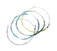 Set completo di corde di ricambio per violino con nucleo in acciaio inox nichelato estremità a sfera per strumenti musicali, set di 4 corde di ricambio