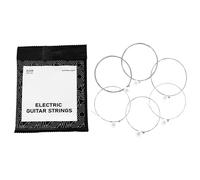 Set completo di corde per chitarra elettrica, 6 pezzi, include kit di 6 corde .009-.042 per chitarra elettrica